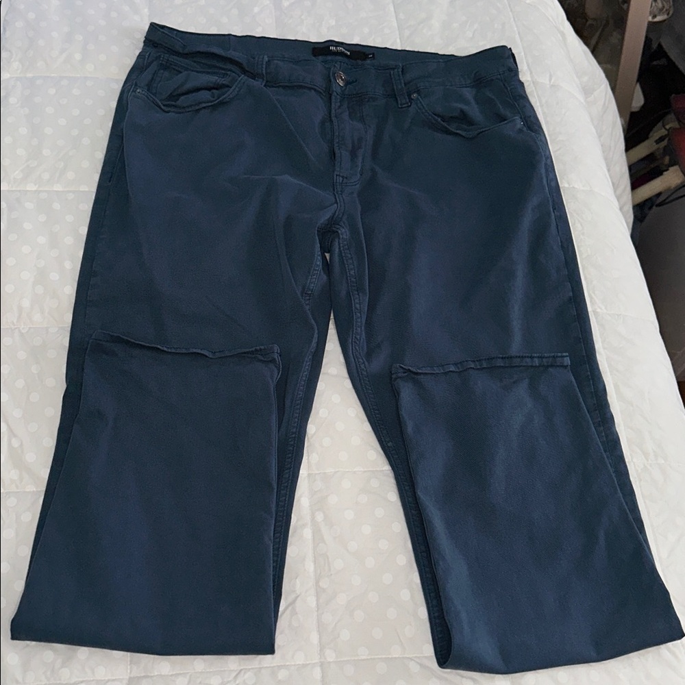 Hudson Blake Slim straight 38 x 32 guc blue